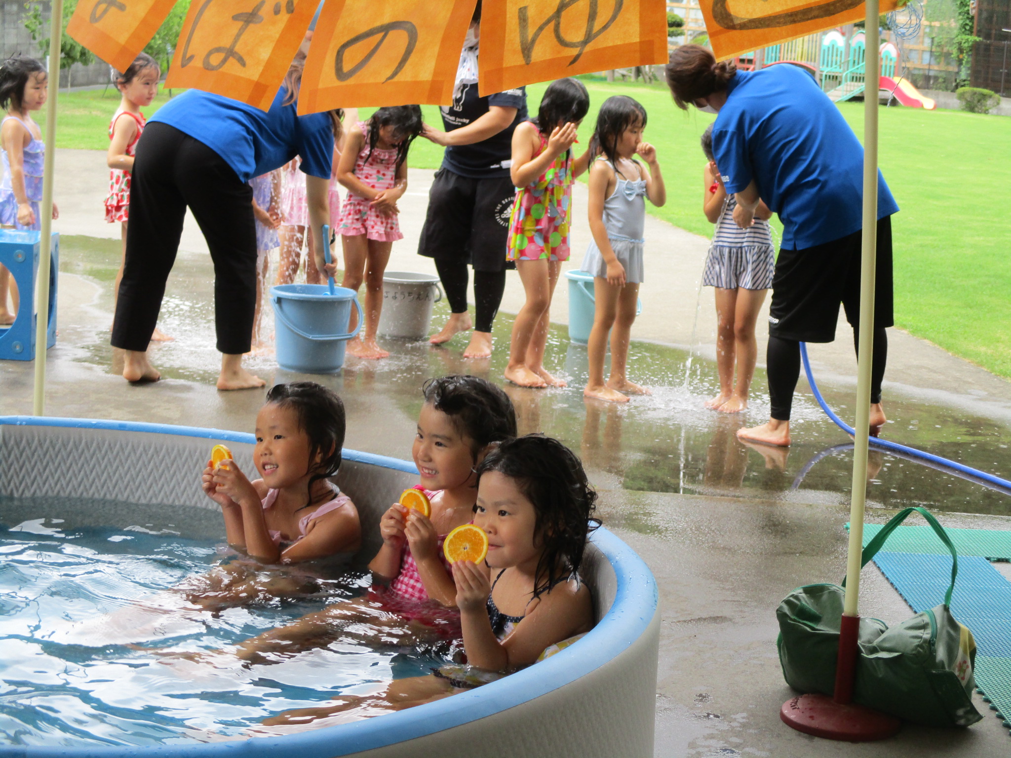 幼稚園　　風呂 年長組デイキャンプ ～いい湯だな～ | いなば幼稚園・保育園公式ホームページ｜鳥取県鳥取市